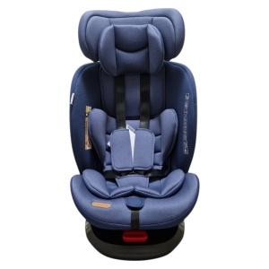Scaun Auto cu Isofix Baby Care™ BS10P, Cu rotire 360 grade, Omologare R-129 i-Size, 0-36 kg, Tetiera reglabila, Transformabil in scoica auto, Sistem de prindere in centura de siguranta, Husa detasabila, Albastru - Img 6