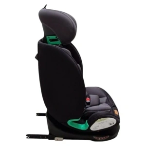 Scaun Auto cu Isofix Baby Care™ HD18, Cu rotire 360 grade, Omologare R-129 i-Size, 0-36 kg, Tetiera reglabila, Transformabil in scoica auto, Sistem de prindere in centura de siguranta, Husa detasabila, Negru - Img 5