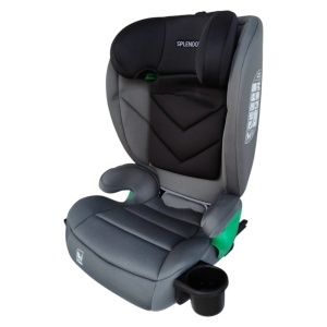 Scaun auto ISOFIX transformabil in inaltator NOVOKIDS Splend'or Edition HF03, R129 i-Size, 100-150 cm, 15-36 kg, Gri