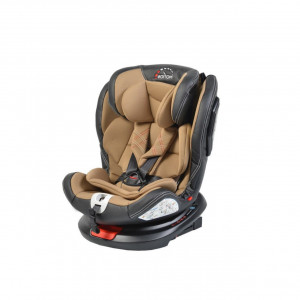 Scaun-Auto-Pentru-Copii-cu-Isofix-NOVOKIDS-Motion-PLUS-Rotire-360-grade-0-36-kg-4-pozitii-inclinare-Transformabil-scoica-auto-Centura-5-puncte-Beige