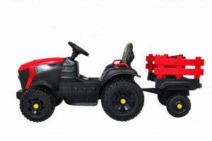 Tractor-Electric-XXL-cu-acumulator-pentru-copii-NOVOKIDS-Super-Tytan-Farmer-Cu-remorca-Melodii-si-USB-3-8-ani-Baterie12V-2-Viteze-lungime-153-cm-Lumini-Rosu_3