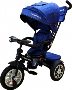 Tricicleta-cu-copertina-Baby-Care-Turbo-Bike-cu-far-luminos-roti-din-cauciuc-pozitie-somn-pedale-si-maner-pentru-parinti-scaun-reversibil-cu-invartire-360-grade-cadru-metalic-dimensiuni-110X45X90-cm-Albastru_2