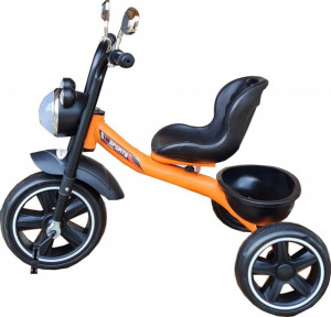 Tricicleta-cu-pedale-NOVOKIDS-My-First-Chopper-Trike-Cu-melodii-si-lumini-Max-30-kg-Roti-din-spuma-cauciucata-EVA-Cadru-metalic-Model-motocicleta-Portocaliu