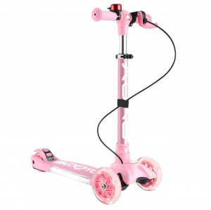Trotineta-copii-cu-roti-luminoase-din-silicon-NOVOKIDS-Toy-Cube-cu-melodii-si-lumini-3-roti-pliabila-maner-reglabil-pe-inaltime-maxim-50-kg-sistem-frana-Easy-Break-far-luminos-in-fata-design-modern-Roz_1