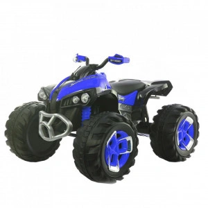 ATV-Electric-cu-acumulator-pentru-copii-NOVOKIDS-Mountain-Rider-Cu-telecomanda-Faruri-luminoase-fata-spate-3-8-ani-max-30-kg-12V-Mp3USB-2-Viteze-Lungime-103-cm-2-motoare-Albastru-cu-Negru_1