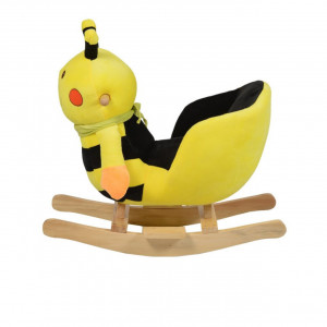 Balansoar-din-plus-cu-melodii-NOVOKIDS-HoneyBee-XXL-1-7-ani-Dimensiuni-56x30x46-cm-Max-30-kg-Model-Albinuta-Galben-cu-Negru_3