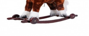 Calut-balansoar-NOVOKIDS-Rocking-Horse-XXL-Maron-cu-Alb-3