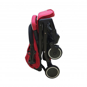 Carucior-nou-nascuti-2-in-1-BABY-CARE-PRO-A8-Transformabil-in-troller-Spatar-reglabil-in-3-trepte-Roti-cu-rulment-Frana-picior-Pliabil-Rosu