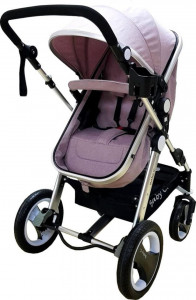 Carucior-nou-nascuti-2-in-1-Baby-Care-PRO-S535-Cadru-Aluminiu-roti-din-cauciuc-plin-landou-reversibil-Spatar-reglabil-in-3-trepte-Gri_3