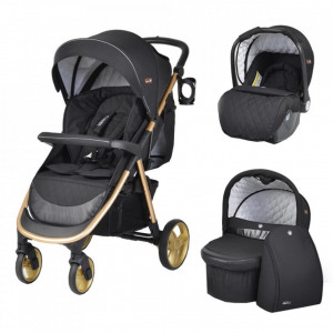 Carucior-nou-nascuti-3-in-1-NOVOKIDS-Noble-Deluxe-Cadru-Aluminiu-Gold-Amortizoare-Roti-din-cauciuc-plin-AVE-Landou-Scoica-auto-Spatar-reglabil-3-trepte-Negru-cu-Imprimeu_3
