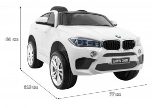 Masinuta-Electrica-cu-acumulator-pentru-copii-NOVOKIDS-BMW-X6-M-Roti-din-Cauciuc-EVA-Max-30-kg-Usi-cu-deschidere-Baterie12V-2-Viteze-Lungime-116-cm-2-motoare-390-W-Alb_1