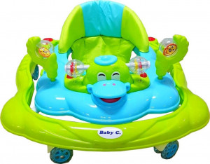 Premergator-reglabil-in-3-trepte-NOVOKIDS-Baby-C-cu-melodii-roti-silentioase-din-silicon-Ratusca-Pliabil-Verde-Turquoise_3