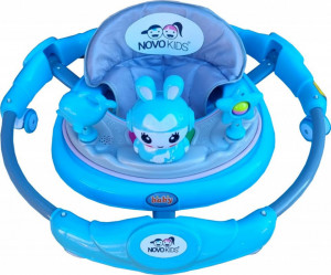Premergator-reglabil-in-6-trepte-de-inaltime-NOVOKIDS-Happy-Bunny-Cu-melodii-si-lumini-Pliabil-Max-20-kg-Roti-silentioase-Model-Iepuras-Albastru_3