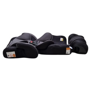 Scaun Auto 2 in 1 pentru copii Baby Care™ HC01, Transformabil in inaltator auto, 9-36 kg, Omologare R129 i-Size, Spatar detasabil, Sistem de prindere in centura de siguranta, Husa detasabila, Gri - Img 3