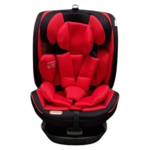 Scaun Auto cu Isofix Baby Care™ HD18, Cu rotire 360 grade, Omologare R-129 i-Size, 0-36 kg, Tetiera reglabila, Transformabil in scoica auto, Sistem de prindere in centura de siguranta, Husa detasabila, Rosu