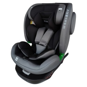 Scaun auto ISOFIX rotatie 360 grade NOVOKIDS Splend'or Edition HD-18, R129 i-Size, 40-150 cm, 0-36 kg, Gri