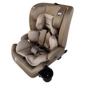 Scaun auto ISOFIX + Top Tether NOVOKIDS Splend'or Edition HC-02S, R129 i-Size, 76-150 cm, Grupa 1/2/3, Bej