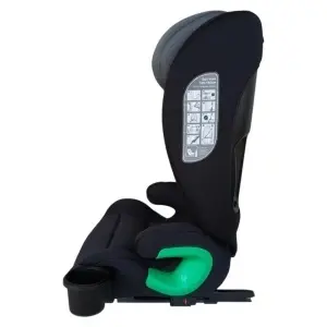 Scaun auto ISOFIX transformabil in inaltator NOVOKIDS Splendor HF03 R129 i-Size 100-150 cm Negru