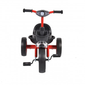 Tricicleta-cu-pedale-NOVOKIDS-Hawk-Trike-Cu-melodii-si-lumini-Doua-cosulete-pentru-jucarii-Max-25-kg-Roti-din-cauciuc-EVA-Cadru-metalic-Far-luminos-Rosu_1