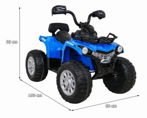 ATV-Electric-cu-acumulator-pentru-copii-NOVOKIDS-Madness-Quad-PRO-Cu-melodii-si-lumini-Lungime-100-cm-3-8-ani-Max-30-kg-Roti-EVA-12V-Albastru_3