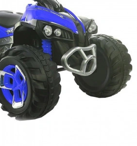 ATV-Electric-cu-acumulator-pentru-copii-NOVOKIDS-Mountain-Rider-Cu-telecomanda-Faruri-luminoase-fata-spate-3-8-ani-max-30-kg-12V-Mp3USB-2-Viteze-Lungime-103-cm-2-motoare-Albastru-cu-Negru_2