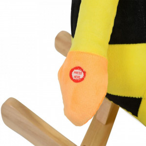 Balansoar-din-plus-cu-melodii-NOVOKIDS-HoneyBee-XXL-1-7-ani-Dimensiuni-56x30x46-cm-Max-30-kg-Model-Albinuta-Galben-cu-Negru