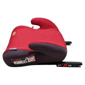 Inaltator auto cu Isofix Baby Care™ BS02P, 15-36 kilograme, Max 12 ani, Omologare R129 i-Size, Sistem de prindere in centura de siguranta, Husa detasabila si lavabila, Rosu - Img 3