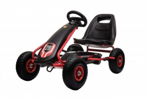 Kart-cu-pedale-pentru-copii-NOVOKIDS-TOP-Racer-Ultra-PRO-Roti-gonflabile-din-cauciuc-3-7-ani-Maxim-30-kg-Structura-metalica-Frana-de-mana-Functie-FreeWheel-Carena-Mers-cu-spatele-Negru