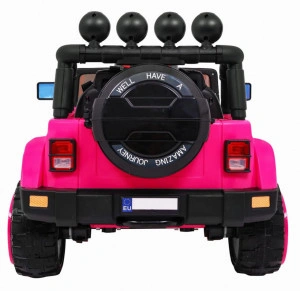 Masinuta-Electrica-cu-acumulator-pentru-copii-NOVOKIDS-Full-Time-Jeep-4X4-PRO-Max-30-kg-3-8-ani-Cu-melodii-si-lumini-12V-2-Viteze-4-motoare-Roz_3