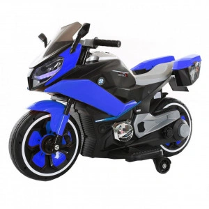 Motocicleta-Electrica-cu-Acumulator-Pentru-Copii-NOVOKIDS-Nepal-Premium-Motor-3-8-ani-max-30-kg-Cu-Bluetooth-Melodii-si-Sunete-Roti-ajutatoare-lungime-108-cm-Cu-portbagaj-Albastru