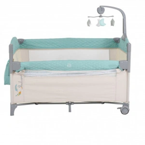 Patut-pliant-transformabil-in-tarc-copii-NOVOKIDS-Indiana-NEST-62X125-cm-2-Niveluri-Jucarie-Carusel-muzical-Fermoar-acces-lateral-Geanta-bebe-Turquoise_6