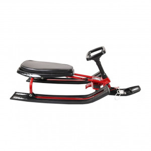 Saniuta-pentru-copii-tip-bob-NOVOKIDS-Snow-Rider-maxim-50-kg-cadru-metalic-scaun-moale-dimensiuni-80X60X40-cm-amortizor-fata-cu-cordelina-de-tras-Rosu_2