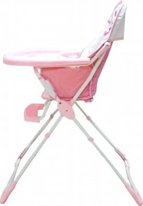 Scaun-de-masa-pentru-copii-si-bebe-Baby-Care-CH-pliabil-centura-de-siguranta-sezut-comfortabil-masuta-detasabila-model-Cangur-Roz_2