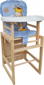 Scaun-de-masa-copii-si-bebelusi-NOVOKIDS-Wooden-Table-Chair-Albastru-2