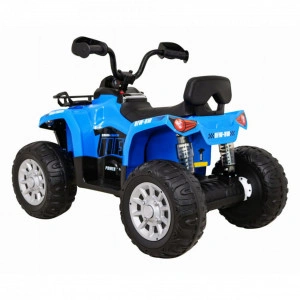 ATV-Electric-cu-acumulator-pentru-copii-NOVOKIDS-Madness-Quad-PRO-Cu-melodii-si-lumini-Lungime-100-cm-3-8-ani-Max-30-kg-Roti-EVA-12V-Albastru