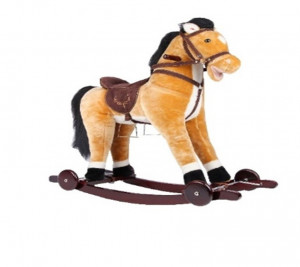 Calut-balansoar-NOVOKIDS-Rocking-Horse-XXL-Crem-cu-Alb-2