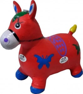 Calut-de-sarit-gonflabil-NOVOKIDS-Jumping-Donkey-Cu-sunete-si-lumini-Dimensiuni-55X50X25-cm-Pentru-interior-si-exterior-Max-50-kg-Rosu