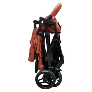 Carucior nou nascuti 2 in 1 BABY CARE™ PRO YK78 de culoare portocaliu gold