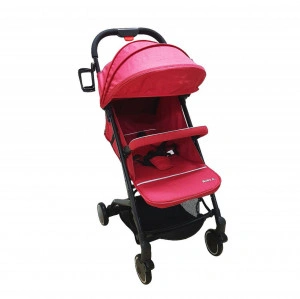 Carucior-sport-ultracompact-pentru-copii-NOVOKIDS-Baby-C-Trolley-Transformabil-in-troller-Spatar-reglabil-3-trepte-Frana-picior-Pliabil-Bordeaux_1