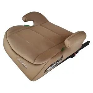 Inaltator auto cu ISOFIX NOVOKIDS Splend'or Edition HF-06, R129 i-Size, 125-150 cm, 15-36 kg, Crem Bej
