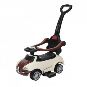 Masinuta-copii-si-bebe-NOVOKIDS-Classico-Rider-2-in-1-Cu-melodii-si-sunete-Maner-de-impins-pentru-parinti-detasabil-Functie-trotineta-fara-pedale-Pentru-interior-si-exterior-Crem