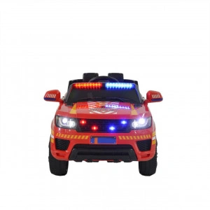 Masinuta-Electrica-de-pompieri-cu-acumulator-pentru-copii-NOVOKIDS-Fire-Squad-SUV-Cu-girofar-fataspate-Melodii-si-USB-3-6-ani-Usi-cu-deschidere-Telecomanda-2-motoare-550-W-Rosu