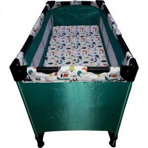 Patut-Pliant-Tarc-copii-Baby-Care-PRO-Pliabil-pe-2-Niveluri-plasa-tantari-geanta-transport-inclusa-Verde_2