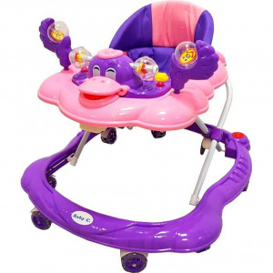 Premergator-reglabil-in-3-trepte-NOVOKIDS-Baby-C-cu-melodii-roti-silentioase-din-silicon-Ratusca-Pliabil-Mov_3