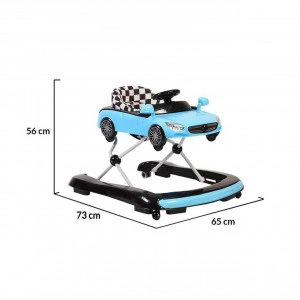 Premergator-Reglabil-in-3-Trepte-NOVOKIDS-Super-Cabrio-Car-3-in-1-Transformabil-in-Antemergator-si-Masinuta-copii-Pliabil-Cu-Melodii-si-lumini-Volan-Albastru