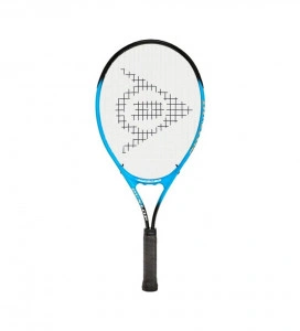 Racheta de tenis pentru copii Dunlop™ Nitro 23 Gooo, Din aluminiu, Lungime 58.4 cm, 6-9 ani, Albastru