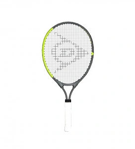 Racheta de tenis pentru copii Dunlop™ SX Junior 21 Gooo, Din aluminiu, Lungime 53.4 cm, 4-6 ani, Verde