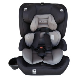 Scaun auto ISOFIX NOVOKIDS Splendor HC-02S R129 i-Size 76-150 cm cu Top Tether Negru