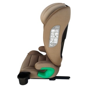 Scaun auto ISOFIX transformabil in inaltator NOVOKIDS Splendor HF03 R129 i-Size 100-150 cm Bej Crem