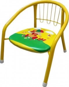 Scaun-metalic-pentru-copii-Novokids-Little-chair-Sezut-moale-cu-sunete-Pentru-interior-si-exterior-Dimensiuni-36x36x34-cm-Galben_1